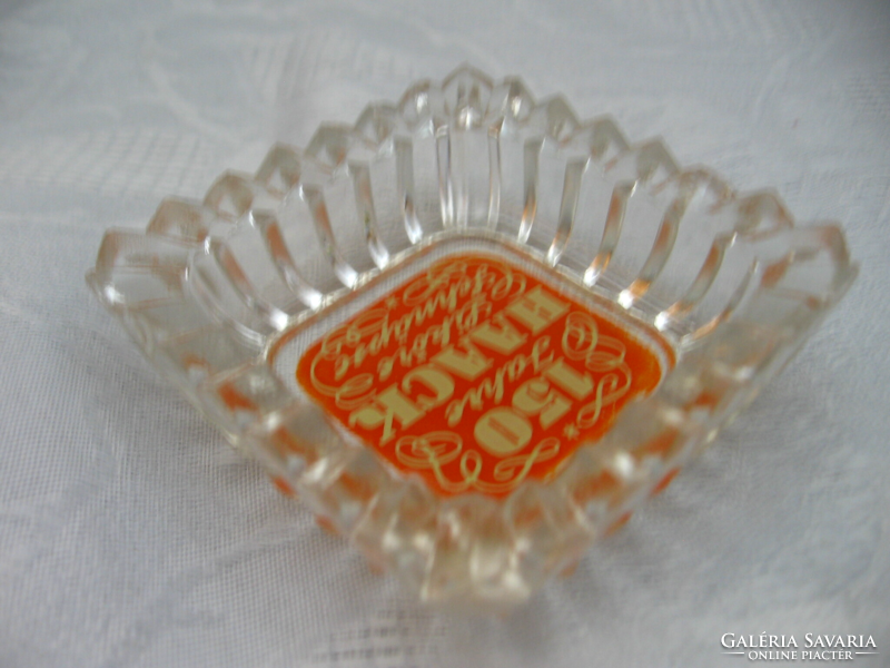 Collectors 150 year old haack liqueur schnaps jubilee ashtray