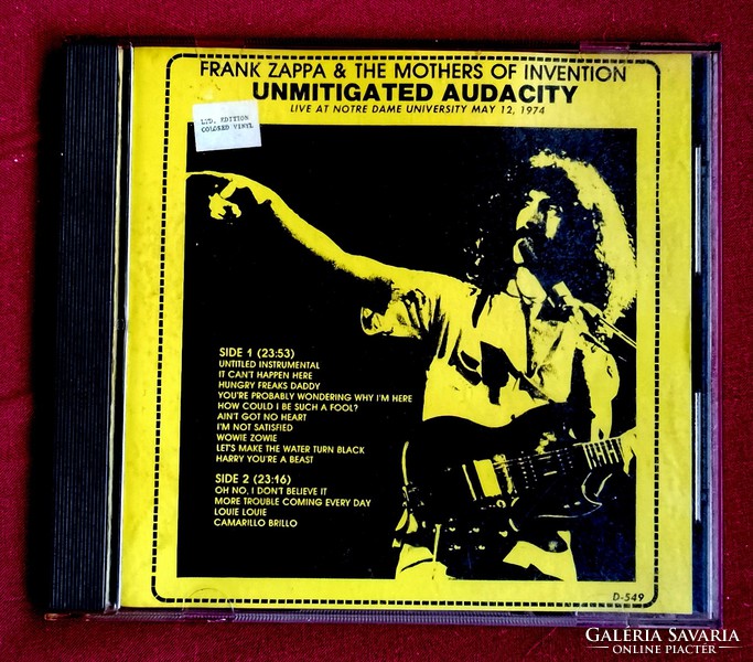 Frank Zappa & The Mothers of invention  CD