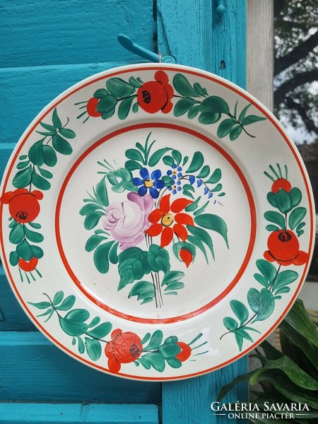 Hungária ceramic craftsman folk ceramic wall plate