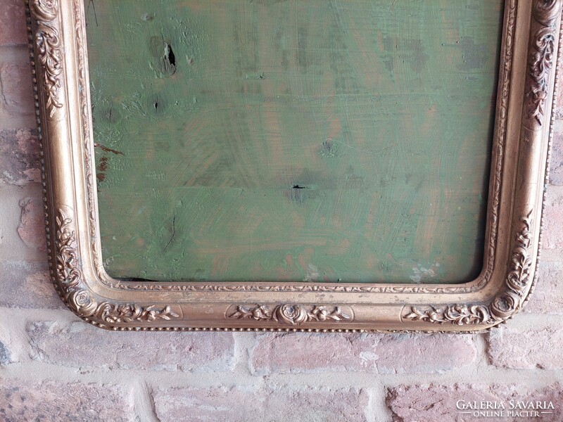 Biedermeier picture frame frame: 47.5 X 63.5 cm total: 59 x 75 cm