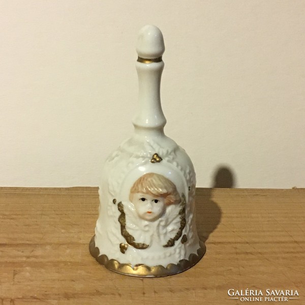 Christmas ceramic bell