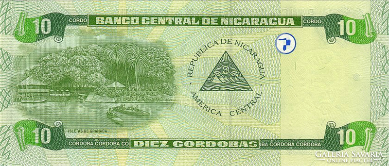 Nicaragua 10 cordoba 2002 UNC