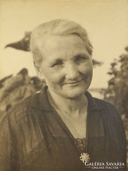 1L133 Régi női portré fotográfia ~1930