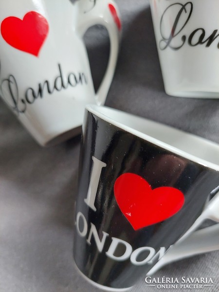 3 new London coffee cups