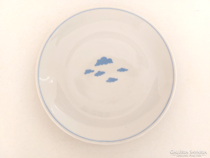 Retro lowland porcelain cloud patterned small plate 1 pc