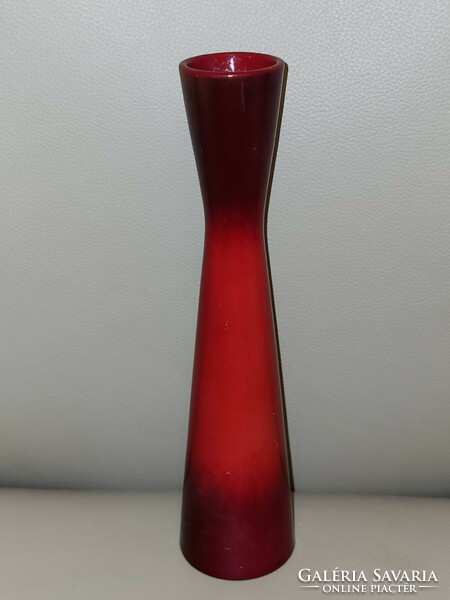 Zsolnay art deco graceful vase with rare shield seal