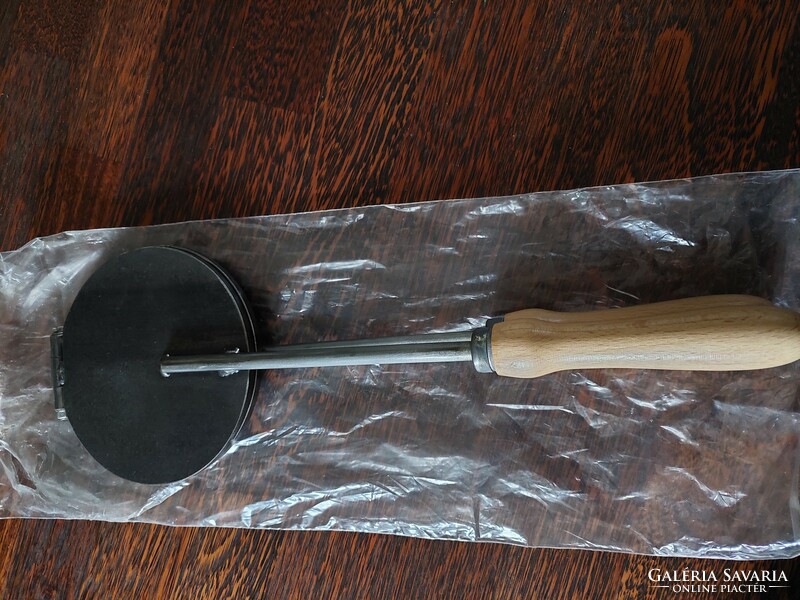 Sajos tallér -  laska- ostya sütő forma új 15 cm normál méret