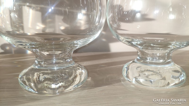 Mesés biedermeier stílusú Ingrid Glas kristálypoharak 2 db