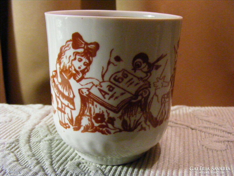 Pinocchio and Malvina children's mug
