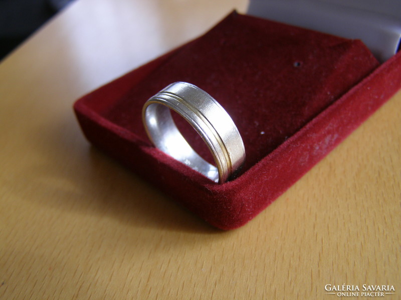 Arany karikagyűrű, bicolor