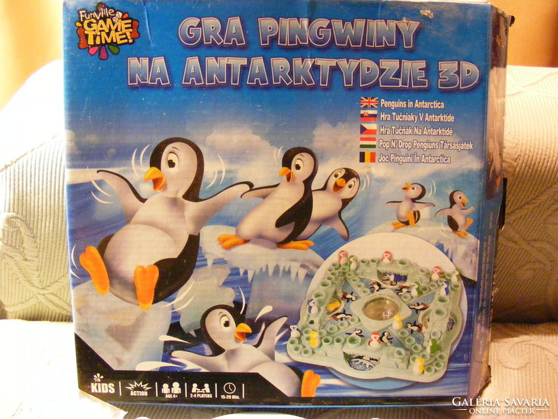 Penguin who laughs at the end? Board game