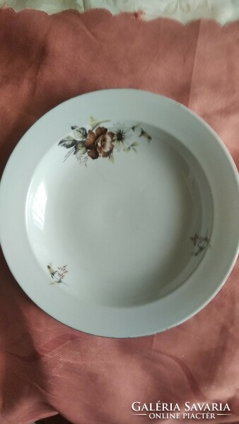 Lowland floral plate deep