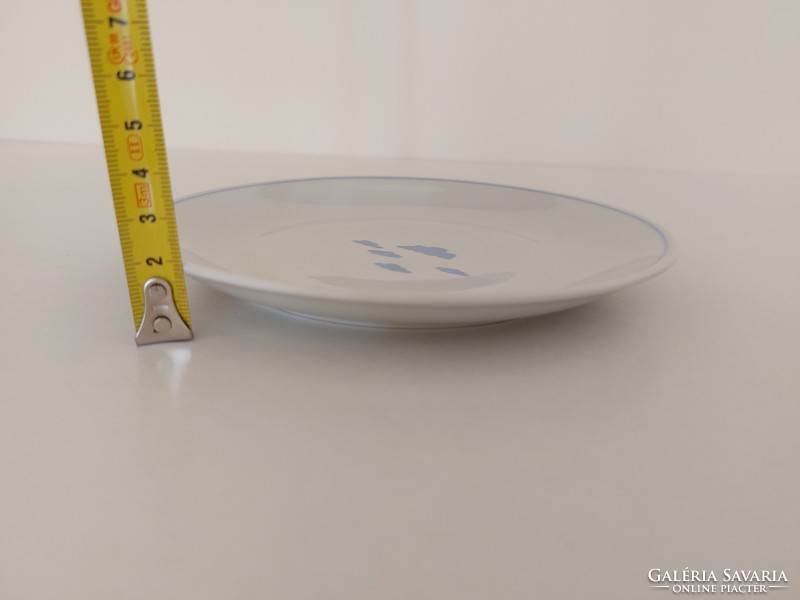 Retro Alföldi porcelán felhő mintás kis tányér 1 db