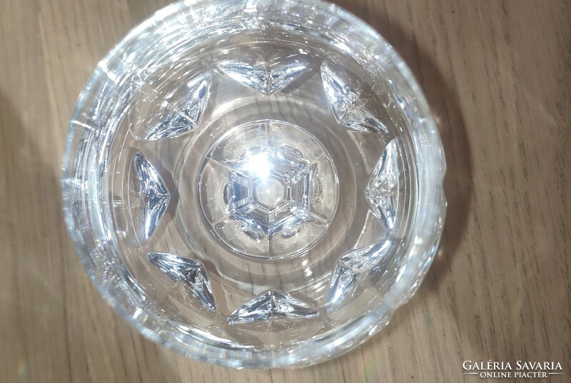 Fabulous crystal 6-piece cognac set