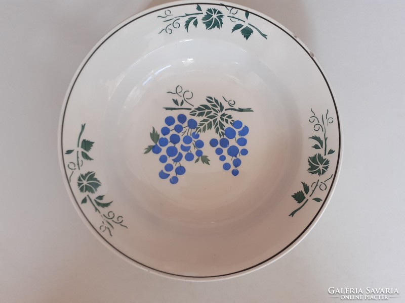 Old folk decorative plate with grape pattern wall plate wilhelmsburg plate