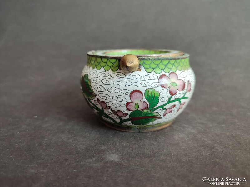 Rare Chinese cloisonne bowl, ashtray ash ashtray - ep