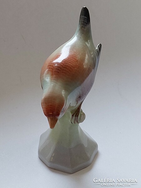 Old drasche porcelain bird