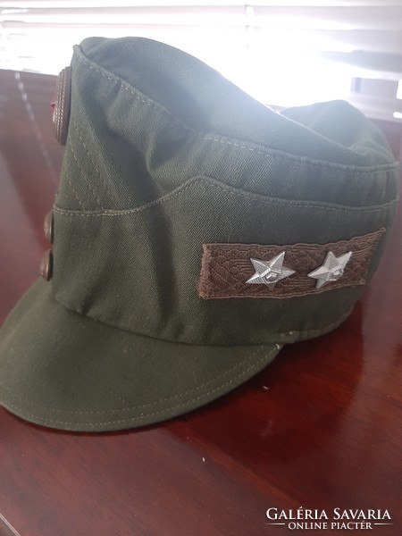 Mnh old military cap with lieutenant colonel stars