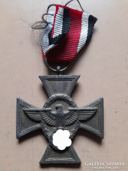 II. Vh German police service medal, bronze. (There is a post office) !