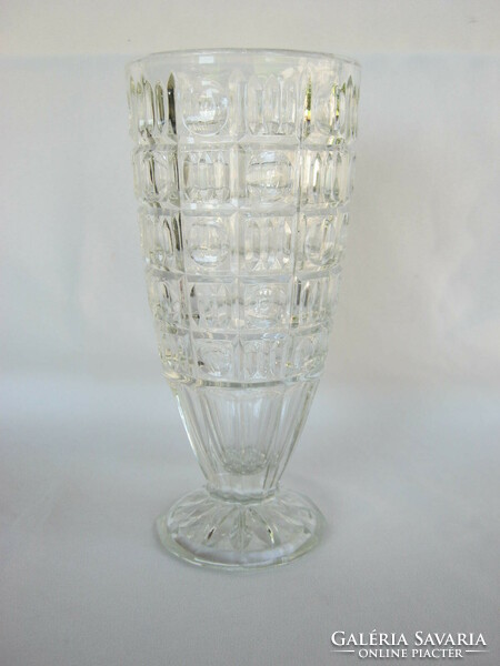 Retro ... Base glass vase