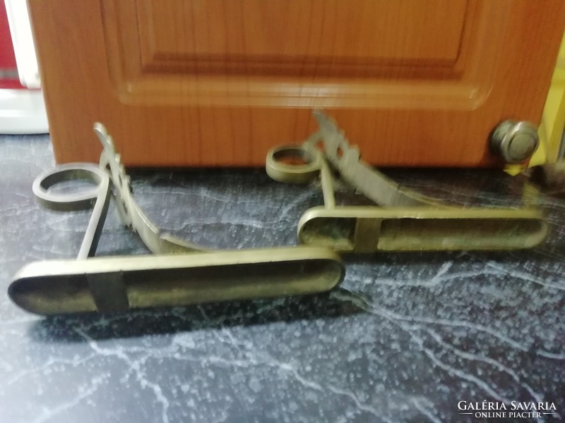 Pair of Empire curtain holders in perfect condition