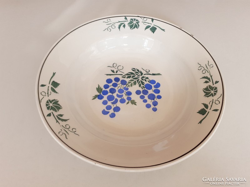 Old folk decorative plate with grape pattern wall plate wilhelmsburg plate