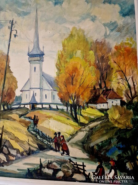 Gedeon Zoltán - Természet  - festmény