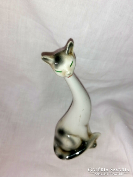 Porcelán büszke cica