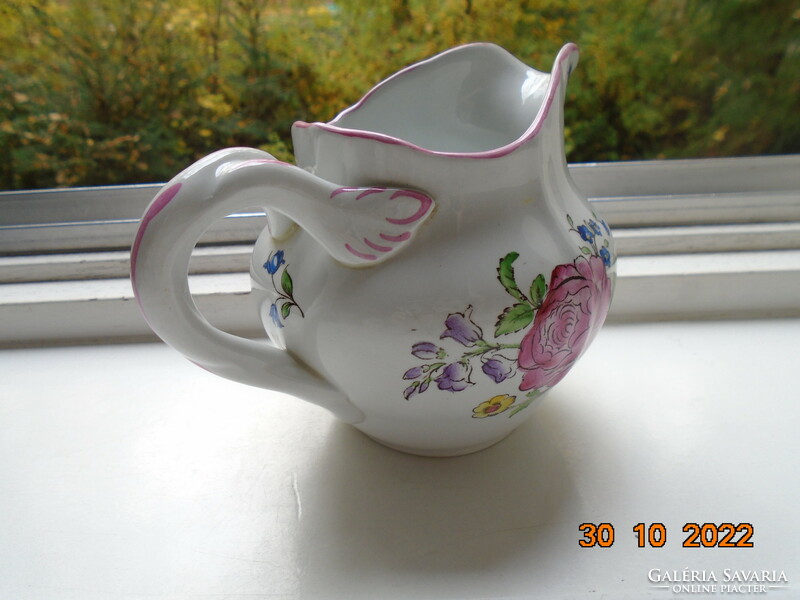 Copeland-spode large cream spout with a rich floral pattern