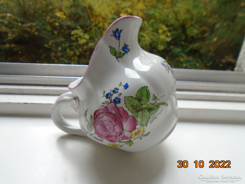 Copeland-spode large cream spout with a rich floral pattern