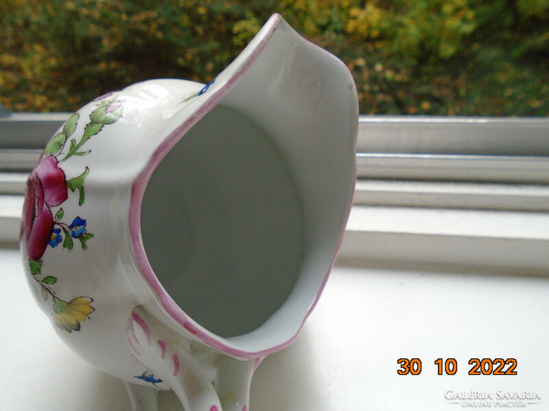 Copeland-spode large cream spout with a rich floral pattern