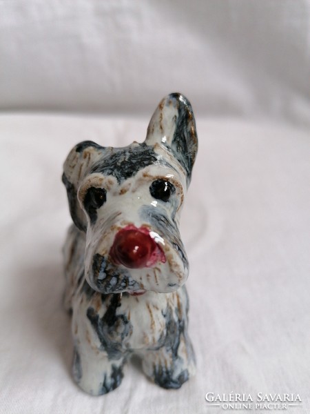 Retro ceramic dog