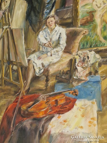 Jobbagyi Geiger M. Painting