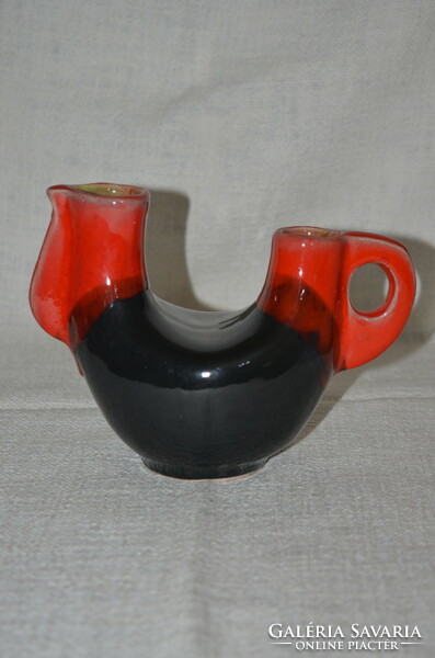 Ceramic rooster vase ( dbz 0040 )