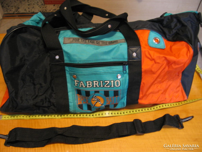 Retro fabrizio baseball club sports bag