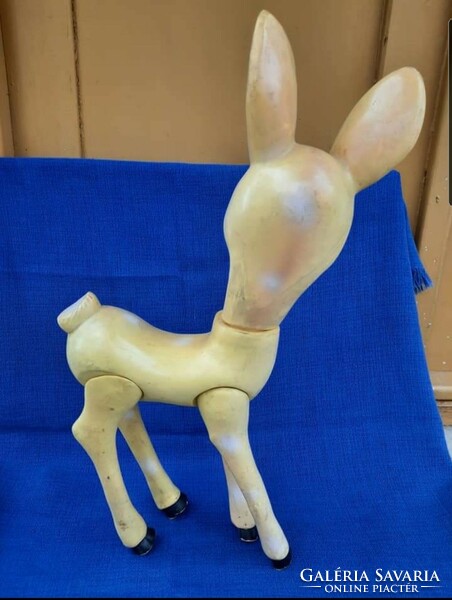 Bambi rubber figure