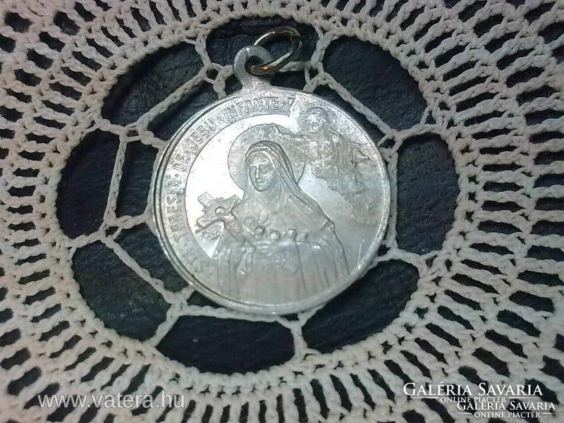 St. Teresa's pendant in aluminum rarity