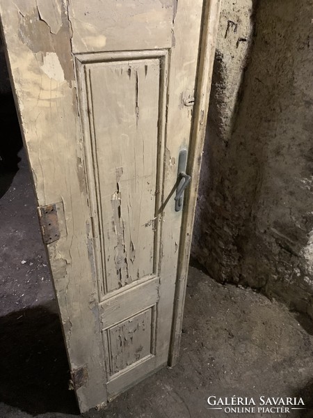 Régi antik ajtó szárny Dekor Dísz Vintage Loft