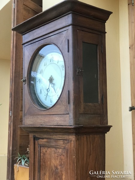 Antique standing clock bieder louis philippe xix. Century