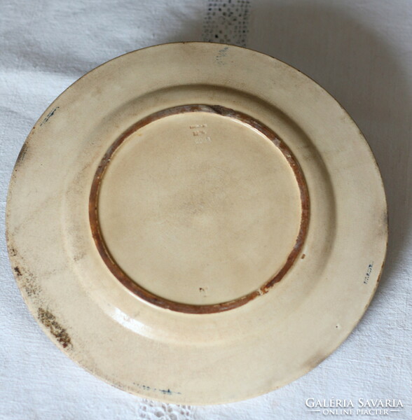Gyönyörű, antik Zsolnay tányér
