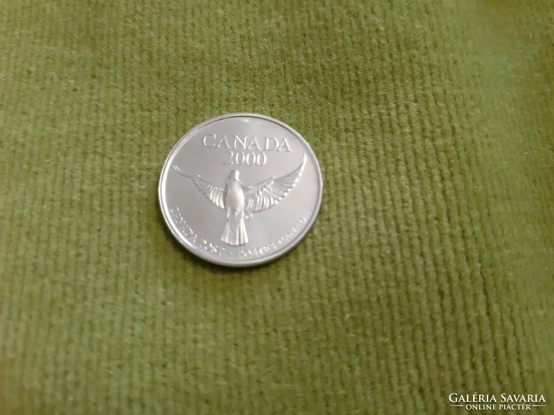 Canada 1999. 'Canada Post - Official Millennium Commemorative' metal commemorative medal in metal box
