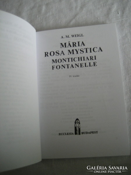 A.M.Weigl:Maria,Rosa mystica