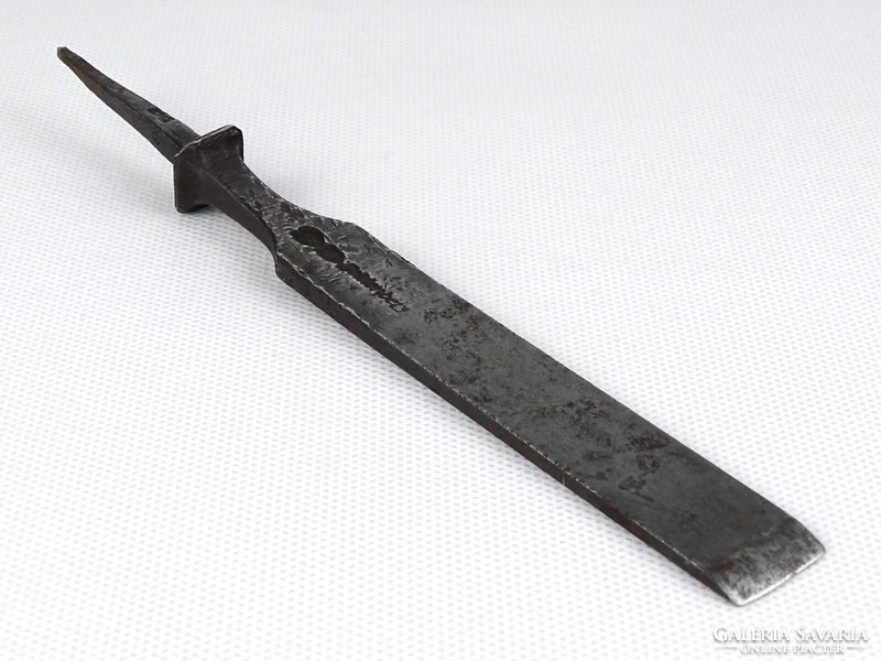 1L195 antique marked wrought iron goldenberg chisel 18 cm