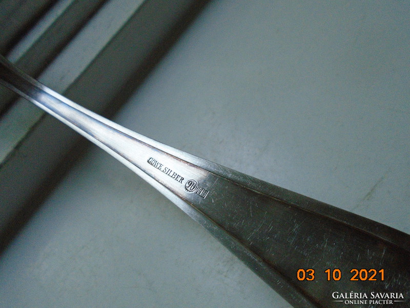 Silver-plated gowe/wellner silver fork with 90 and 45 markings, 3.75 g silver plated