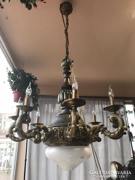 Copper chandelier 2.