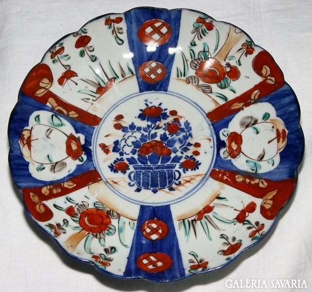 Antique Japanese imari era arita bowl