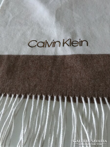 Calvin klein wool scarf, 200 x 34 cm, new!