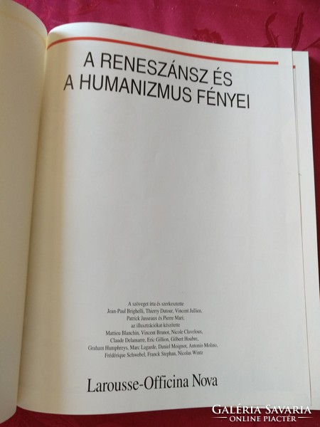 A reneszánsz és a humanizmus fényei, Larousse Új képes történelem sorozat, Alkudható!