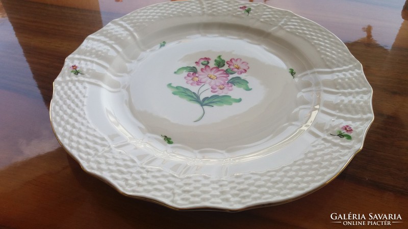 Régi Herendi porcelán kínáló tányér 28 cm