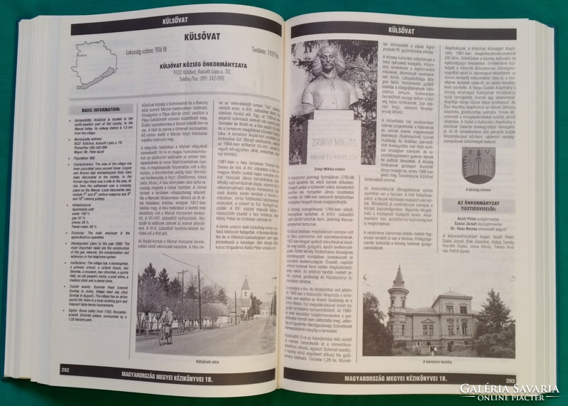 Zoltán Agg: handbook of Veszprém county ii. - Villages of Veszprém county - local history > local knowledge